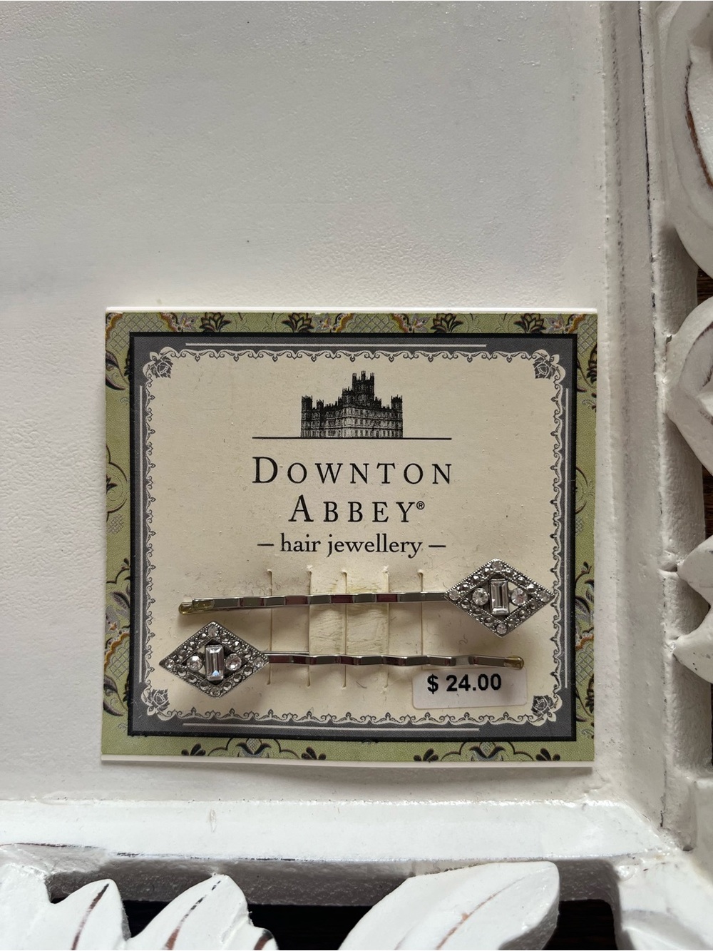 RARE Authentic Downton Abbey Hair Jewelry Clips